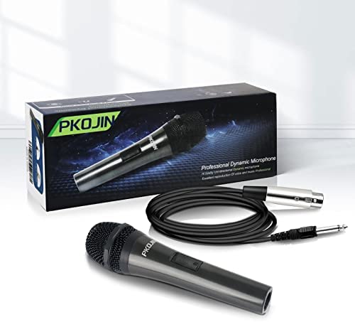 PKOJIN Dynamic Karaoke Microphone for Singing, Vocal Wired Microphone for Karaoke, Handheld Mic with 10 Ft Cable, Mics for Speaker with ON/Off Switch - Image 7
