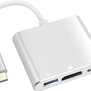 Battony USB C to HDMI Adapter USB Type C Adapter Multiport AV Converter with 4K HDMI Output USB C Port & USD3.0 Fasting Charging Port Compatible for MacBook Pro MacBook Air 2019/2018 iPad Pro 2019